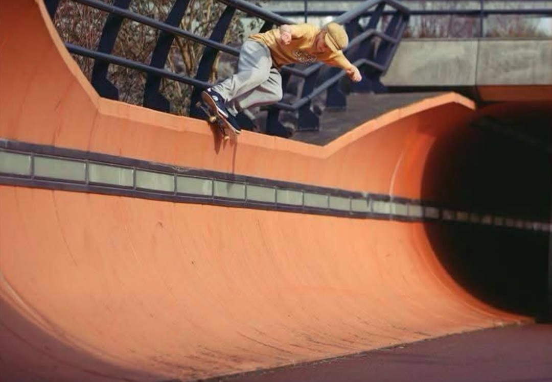 Skateboarding action shot 7